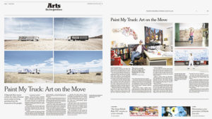THE NEW YORK TIMES Truck Art Project-arte español-truck art project