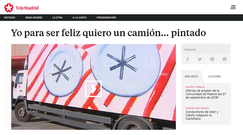 truck art project-telemadrid