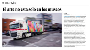 Arte en movimiento-truck art project-el pais