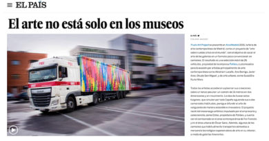 Arte en movimiento-truck art project-el pais