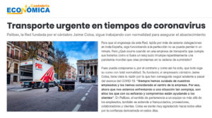 Cantabria Economica - Transporte Urgente durante Coronavirus