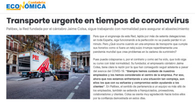 Cantabria Economica - Transporte Urgente durante Coronavirus