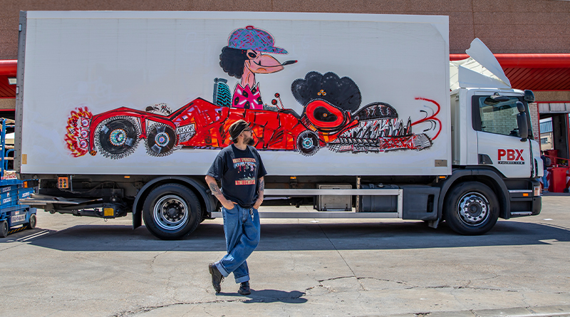 Truck art project - abdul vas