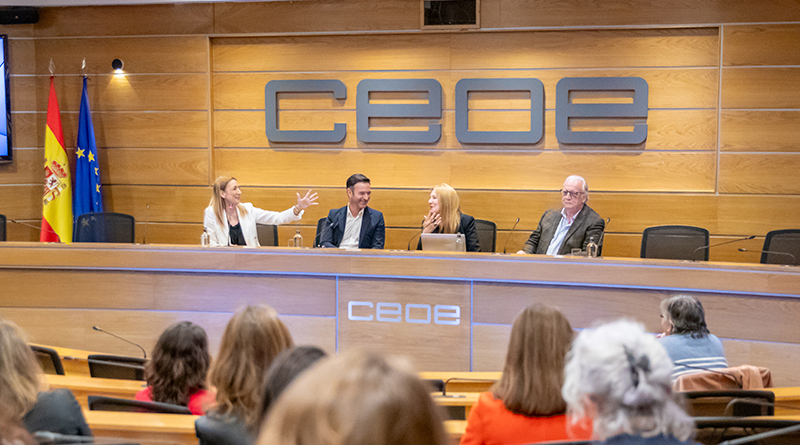 jornadas coleccionismo corporativo CEOE - Jaime Colsa - Sara Navarro - Moisés Pérez de Albéniz - Inmaculada Benito